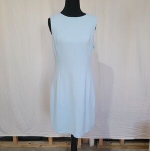 She + Sky Light Blue Mini Dress